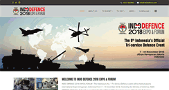 Desktop Screenshot of indodefence.com